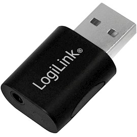 ხმის ბარათი Logilink UA0299 USB audio adapter Black